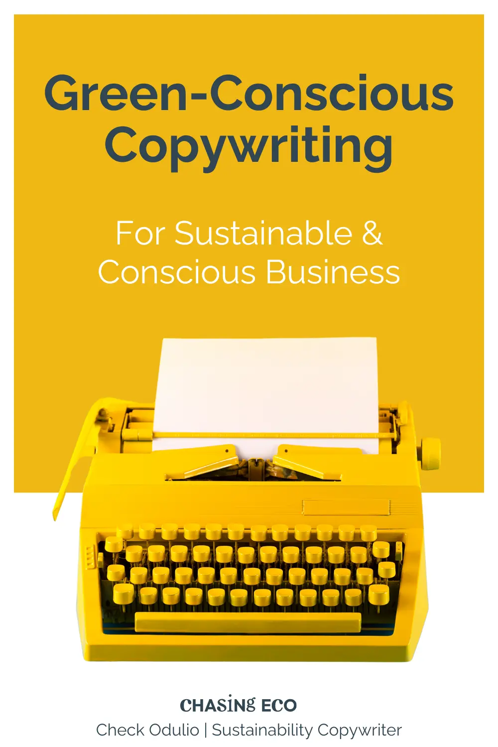 Green-Conscious Copywriting